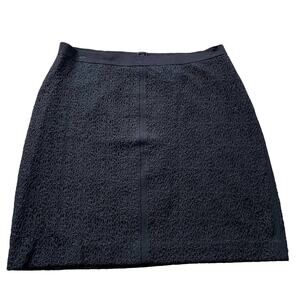Ann Taylor Black Lace Skirt Size 12